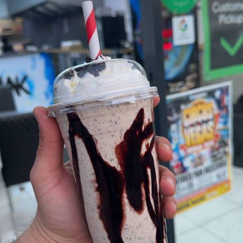 12 ounce Oreo Milkshake