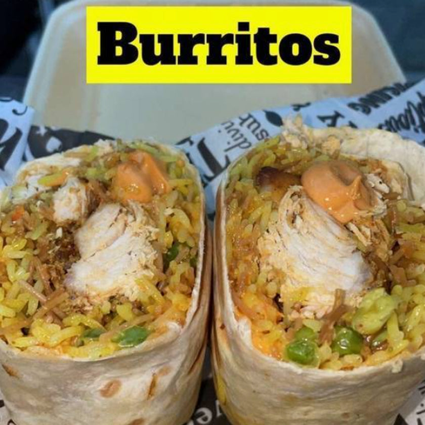 Aros Chicken Burrito 🌯